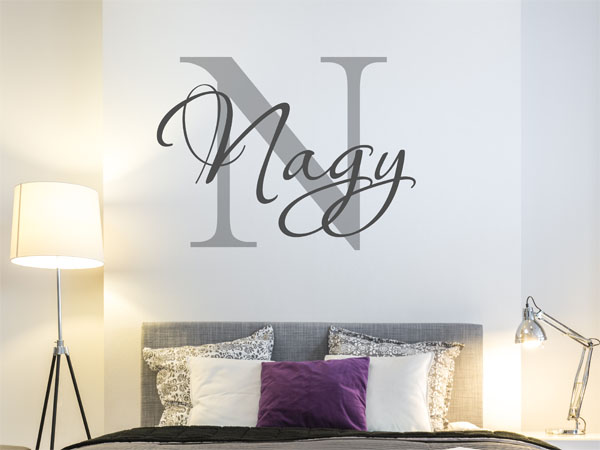 Wandtattoo Nagy Nachname