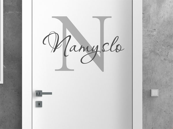 Wandtattoo Namyslo Nachname