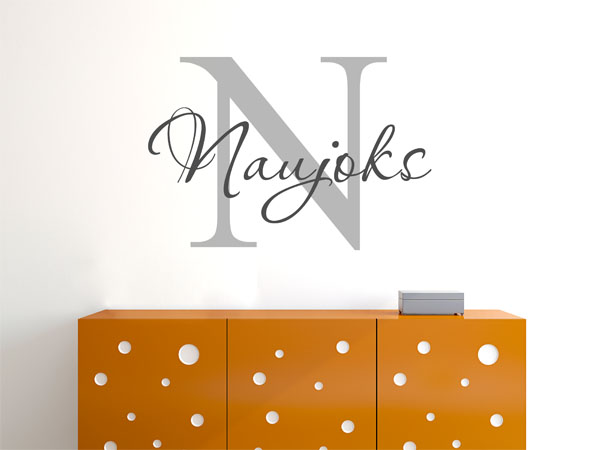 Wandtattoo Naujoks Nachname