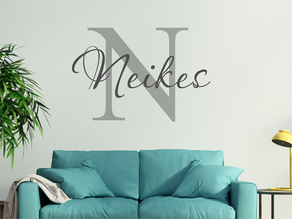 Wandtattoo Neikes Nachname