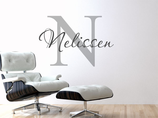 Wandtattoo Nelissen Nachname