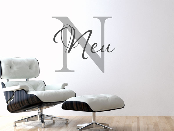 Wandtattoo Neu Nachname