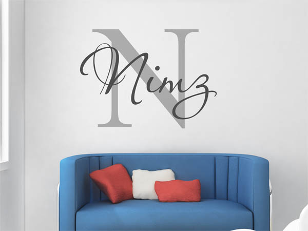 Wandtattoo Nimz Nachname