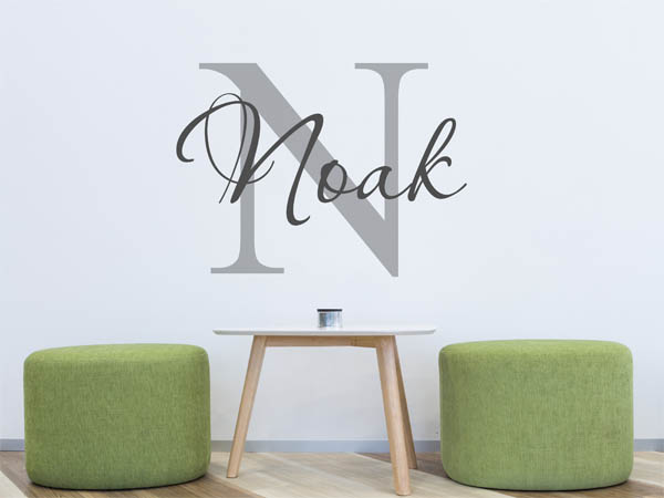 Wandtattoo Noak Nachname
