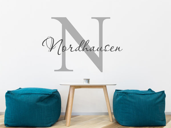 Wandtattoo Nordhausen Nachname