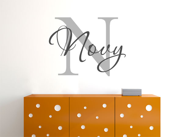 Wandtattoo Novy Nachname