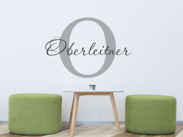 Wandtattoo Oberleitner Nachname