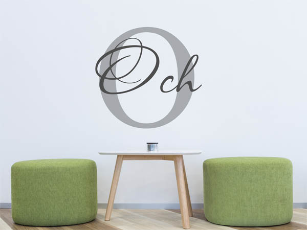 Wandtattoo Och Nachname