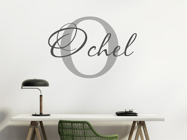 Wandtattoo Ochel Nachname
