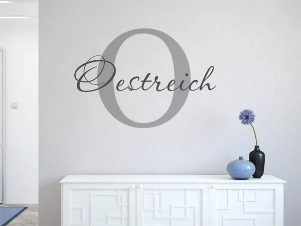 Wandtattoo Oestreich Nachname
