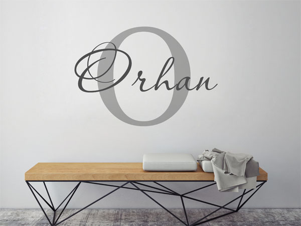 Wandtattoo Orhan Nachname