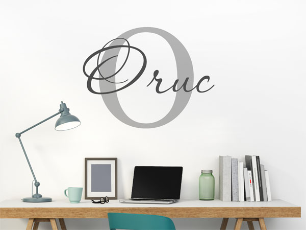 Wandtattoo Oruc Nachname