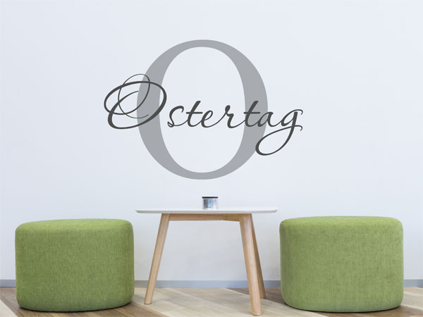 Wandtattoo Ostertag Nachname