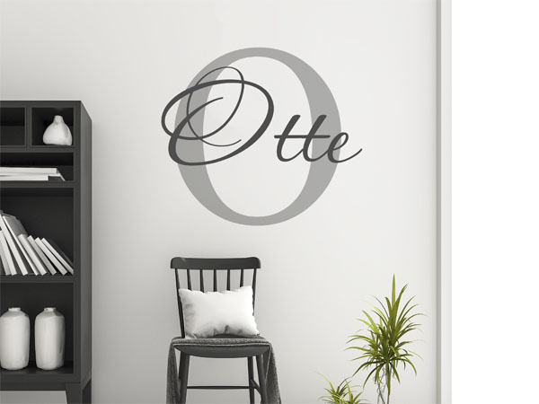 Wandtattoo Otte Nachname