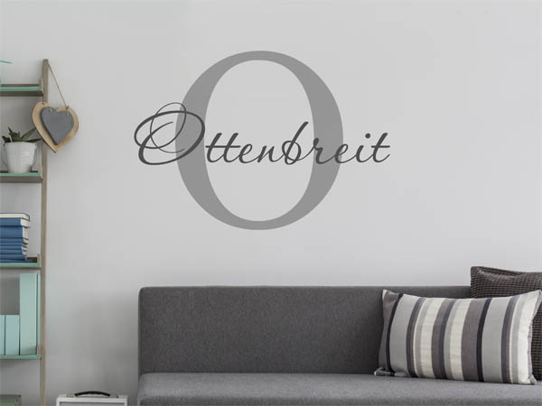Wandtattoo Ottenbreit Nachname