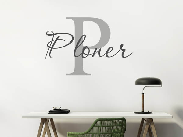 Wandtattoo Ploner Nachname