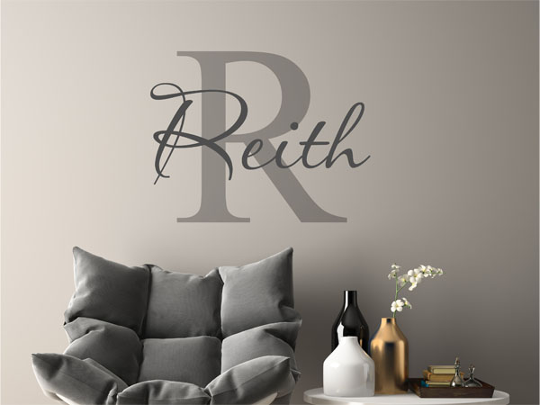 Wandtattoo Reith Nachname
