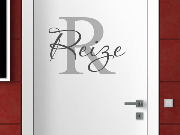 Wandtattoo Reize Nachname