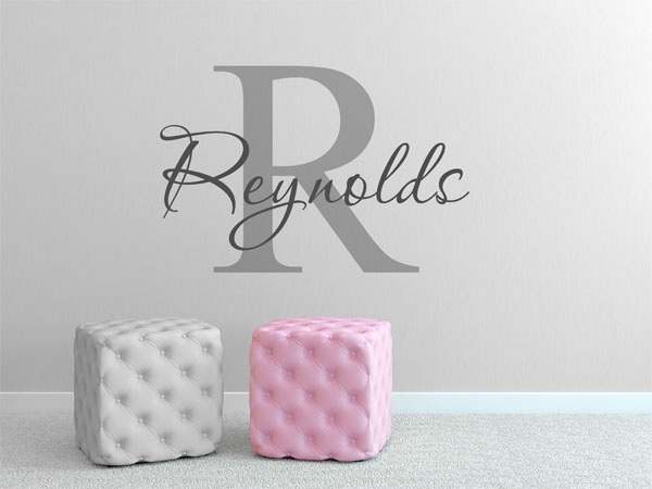 Wandtattoo Reynolds Nachname