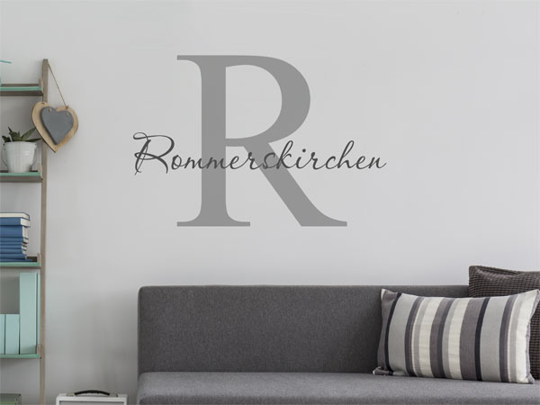 Wandtattoo Rommerskirchen Nachname