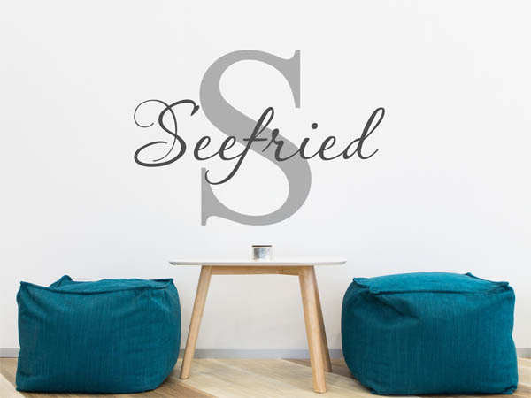 Wandtattoo Seefried Nachname