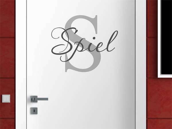 Wandtattoo Spiel Nachname