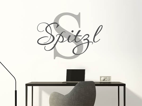 Wandtattoo Spitzl Nachname