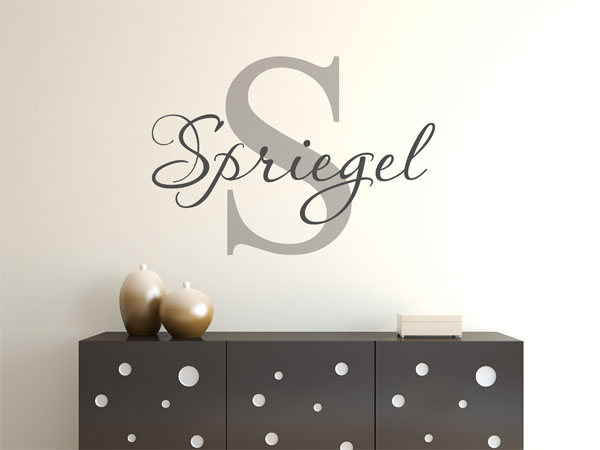 Wandtattoo Spriegel Nachname