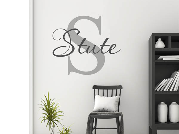 Wandtattoo Stute Nachname