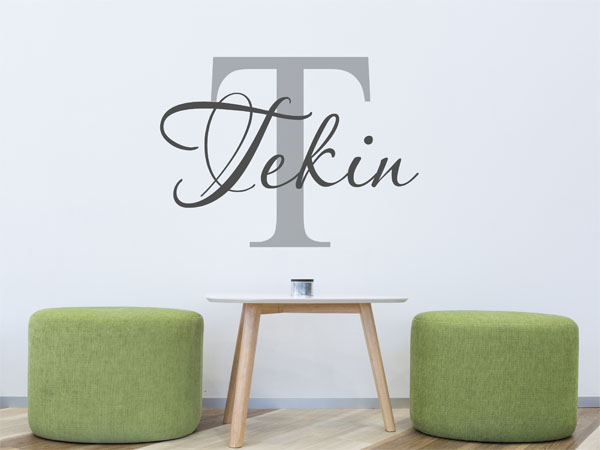 Wandtattoo Tekin Nachname