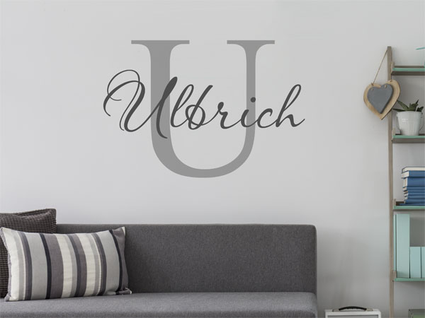 Wandtattoo Ulbrich Nachname