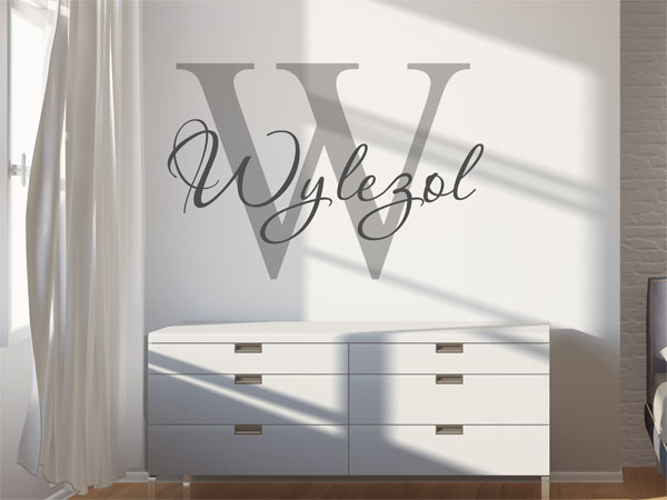 Wandtattoo Wylezol Nachname
