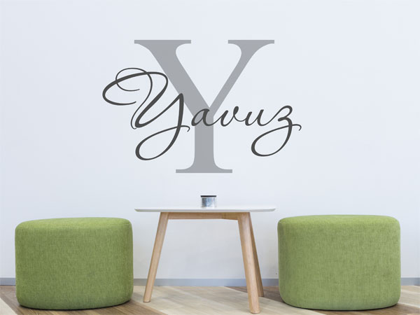 Wandtattoo Yavuz Nachname