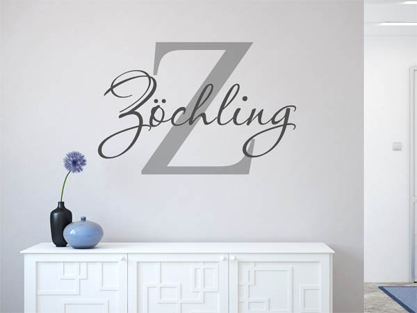 Wandtattoo Zöchling Nachname