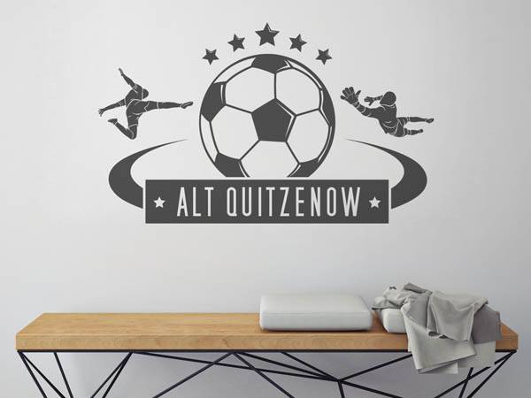 Wandtattoo Alt Quitzenow Fußball