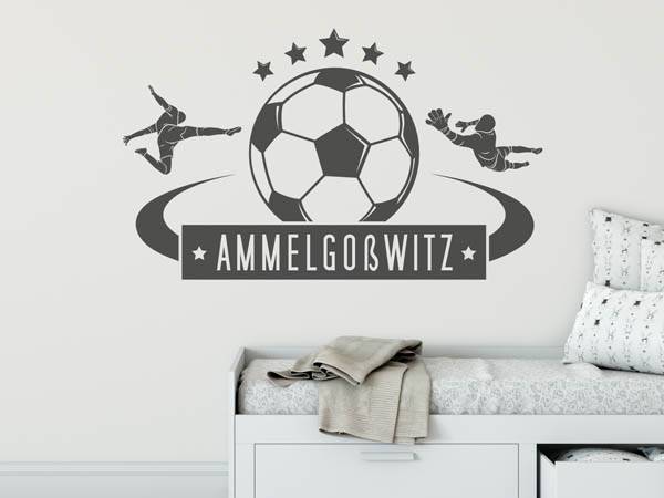 Wandtattoo Ammelgoßwitz Fußball