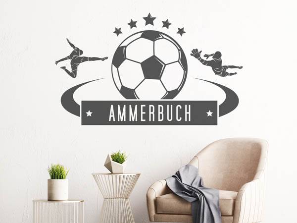 Wandtattoo Ammerbuch Fußball