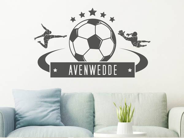 Wandtattoo Avenwedde Fußball
