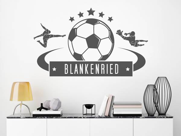Wandtattoo Blankenried Fußball