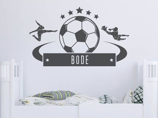 Wandtattoo Bode Fußball