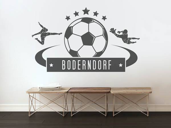Wandtattoo Boderndorf Fußball