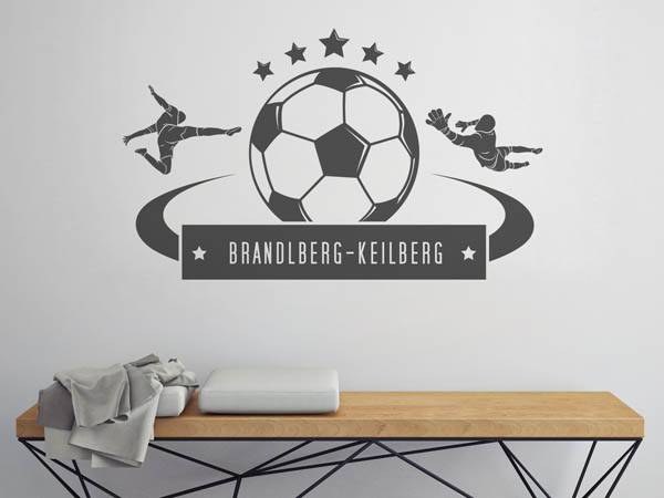 Wandtattoo Brandlberg-Keilberg Fußball