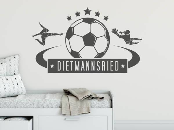 Wandtattoo Dietmannsried Fußball