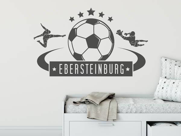 Wandtattoo Ebersteinburg Fußball