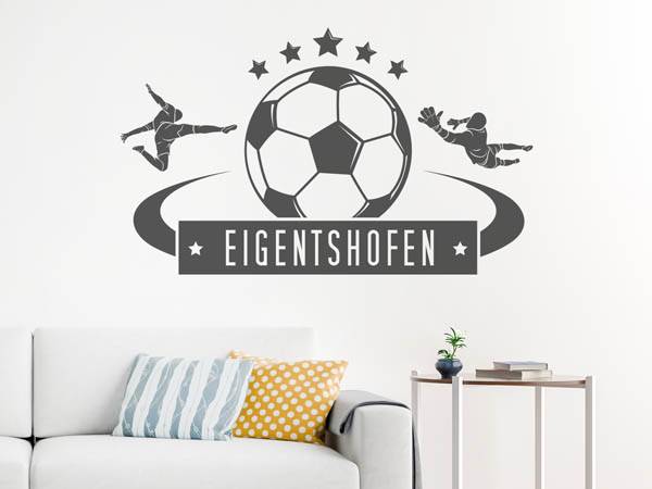 Wandtattoo Eigentshofen Fußball