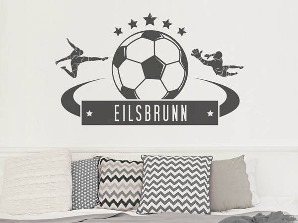 Wandtattoo Eilsbrunn Fußball