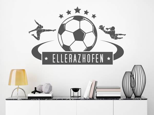 Wandtattoo Ellerazhofen Fußball