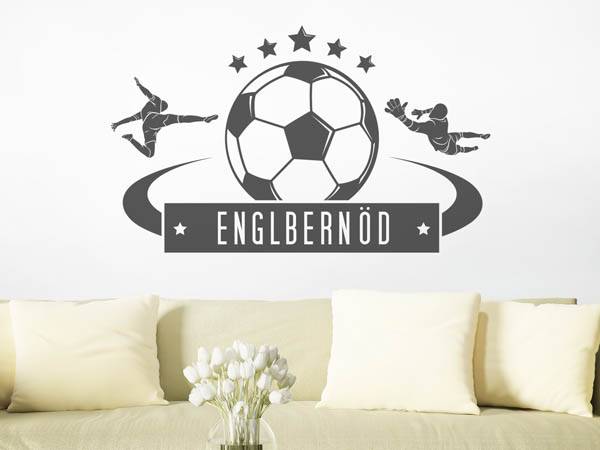 Wandtattoo Englbernöd Fußball