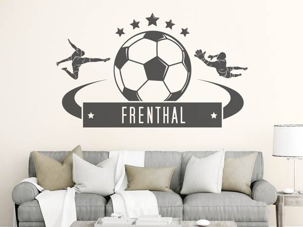 Wandtattoo Frenthal Fußball