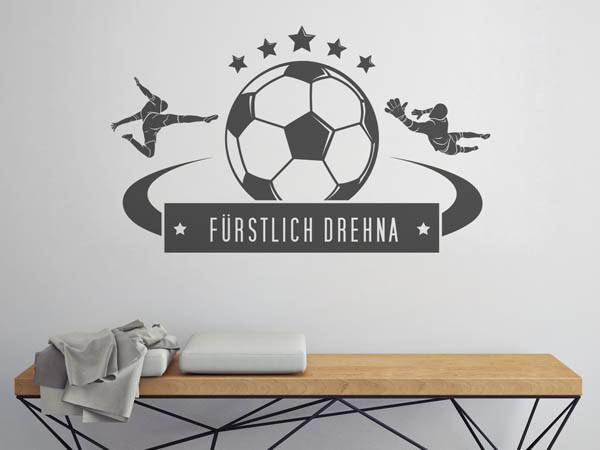 Wandtattoo Fürstlich Drehna Fußball